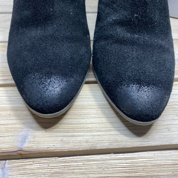 FRYE Black Suede Ankle Booties - Size: 8.5 - Picture 8 of 10